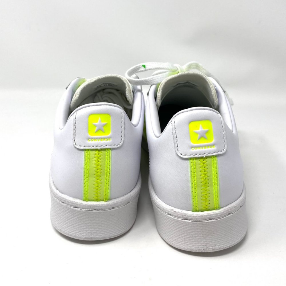 Converse Pro Leather Ox White Lemon Low Sneakers W - Picture 8 of 10